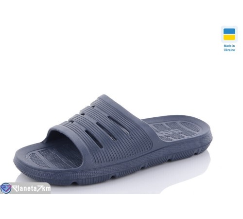 Шлепки чоловічі на літо (6 пар р.41-45) синій "Korka" Шлепки чоловічі на літо (6 пар р.41-45) синій "Korka"