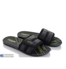 Шлепки чоловічі на літо (6 пар р.40-45) чорний  "Normashoes"