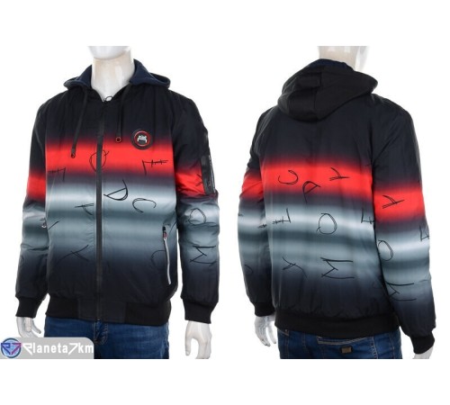 Куртка чоловіча на весну/осінь (3 шт. р.сетка XL-3XL) червоний "MOSKA" Куртка чоловіча на весну/осінь (3 шт. р.сетка XL-3XL) червоний "MOSKA"