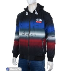 Куртка чоловіча на весну/осінь (3 шт. р.сетка XL-3XL) синій  "MOSKA"