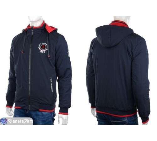 Куртка чоловіча на весну/осінь (3 шт. р.сетка XL-3XL) синій "MOSKA" Куртка чоловіча на весну/осінь (3 шт. р.сетка XL-3XL) синій "MOSKA"