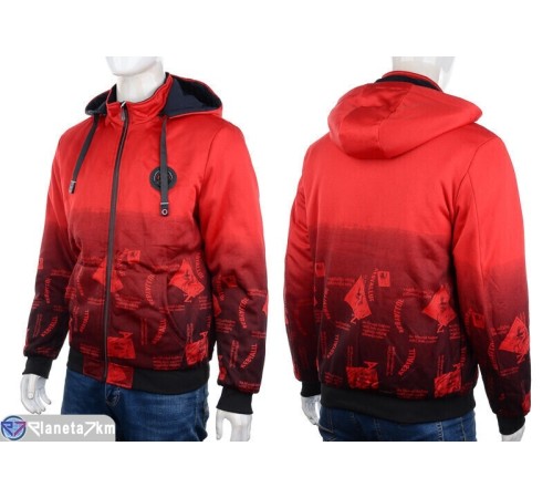 Куртка чоловіча на весну/осінь (4 шт. р.сетка L-3XL) червоний "MOSKA" Куртка чоловіча на весну/осінь (4 шт. р.сетка L-3XL) червоний "MOSKA"