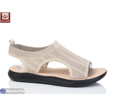 Босоніжки жіночі на літо (8 пар р.37-42) коричневий  "WSMR"