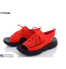 Босоніжки жіночі на літо (8 пар р.36-41) червоний  "Trendy"