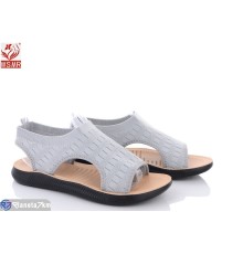 Босоніжки жіночі на літо (8 пар р.36-41) сірий  "WSMR"