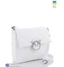 Сумка жіноча 21*22*7 см,  білий  "Lusia"