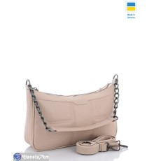 Сумка жіноча 16*27*6 см,  бежевий  "Lusia"