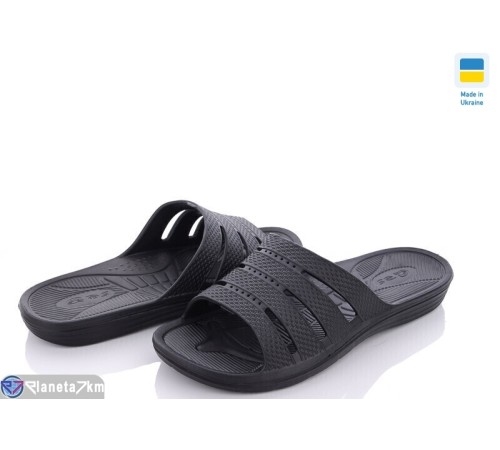 Шлепки чоловічі на літо (6 пар р.41-45) чорний  "Ladmir"