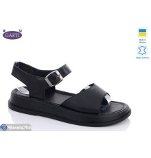 Босоніжки жіночі на літо (6 пар р.36-40) чорний  "Garti"