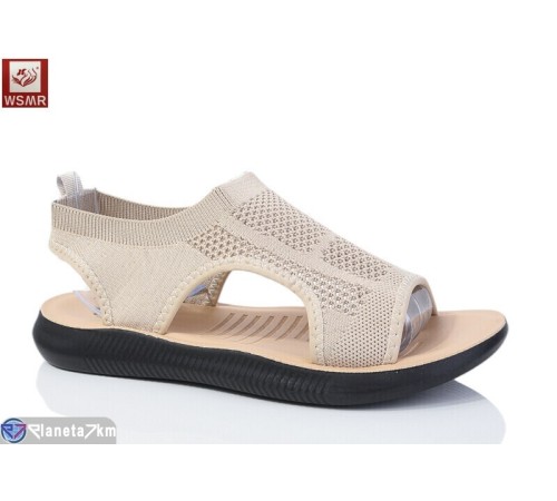 Босоніжки жіночі на літо (8 пар р.37-42) коричневий  "WSMR"