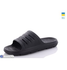 Шлепки чоловічі на літо (6 пар р.41-45) чорний  "LUCKY"
