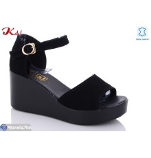 Босоніжки жіночі на літо (6 пар р.36-41) чорний  "Jiulai-Kadisalun"