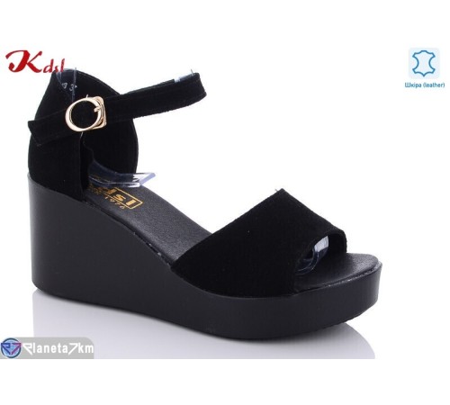 Босоніжки жіночі на літо (6 пар р.36-41) чорний  "Jiulai-Kadisalun"