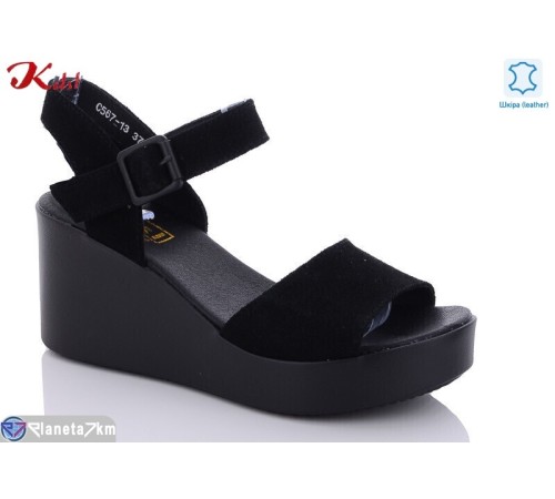 Босоніжки жіночі на літо (6 пар р.36-41) чорний  "Jiulai-Kadisalun"