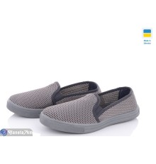 Сліпони чоловічі на літо (7 пар р.40-45) сірий  "Ladmir"