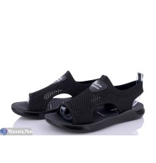 Босоніжки жіночі на літо (8 пар р.36-41) чорний  "DIXA"