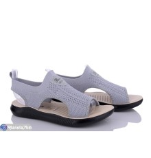 Босоніжки жіночі на літо (8 пар р.36-41) сірий  "DIXA"