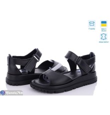 Босоніжки жіночі на літо (6 пар р.36-40) чорний  "LOSK"
