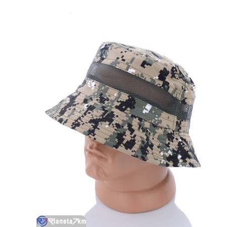 Панама чоловіча на літо (5 шт. р.сетка 57-58) хакі  "CAROLLA"