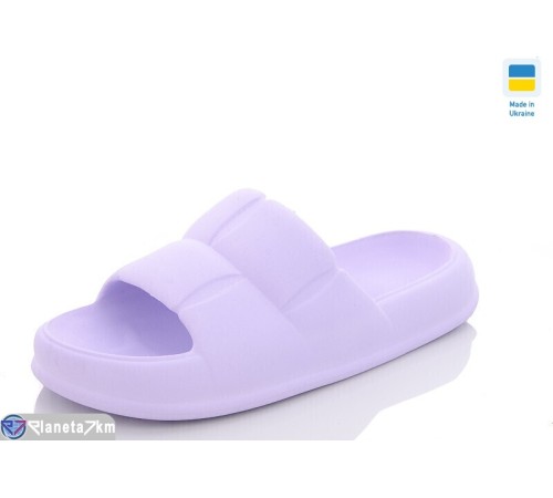 Шлепки жіночі на літо (8 пар р.36-40) фіолетовий  "Korka"