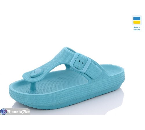 Шлепки жіночі на літо (8 пар р.36-41) зелений  "Korka"
