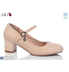 Туфлі жіночі на весну/осінь (6 пар р.36-41) бежевий  "Aba"