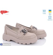Туфлі жіночі на весну/осінь (6 пар р.36-40) коричневий  "ARTO"