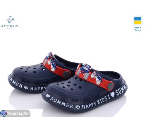 Кроки дитячі на літо (6 пар р.25-30) синій "Acorus" Кроки дитячі на літо (6 пар р.25-30) синій "Acorus"