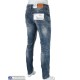 Джинси чоловічі на весну/осінь (5 шт. р.сетка 28-33) синій  "Kalabok"