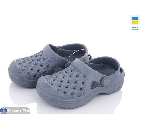 Кроки дитячі на літо (8 пар р.24-34) сірий "Korka" Кроки дитячі на літо (8 пар р.24-34) сірий "Korka"