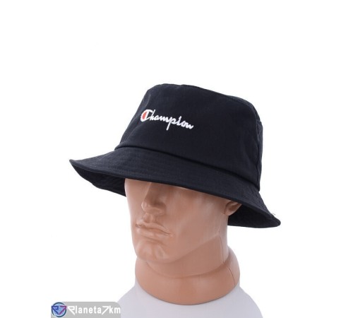 Панама чоловіча на весну/осінь (5 шт. р.сетка 56-59) чорний  "CAROLLA"