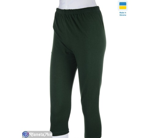 Бриджі жіночі на літо (2 шт. р.сетка One size) зелений "VIOLA" Бриджі жіночі на літо (2 шт. р.сетка One size) зелений "VIOLA"