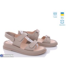 Босоніжки жіночі на літо (6 пар р.36-40) коричневий  "Linda"