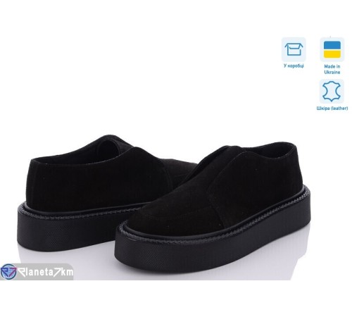 Туфлі жіночі на весну/осінь (6 пар р.36-40) чорний  "GARRA"