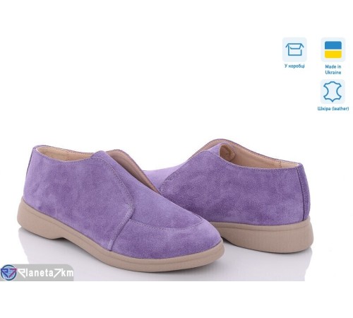 Черевики жіночі на весну/осінь (6 пар р.36-40) фіолетовий  "GARRA"