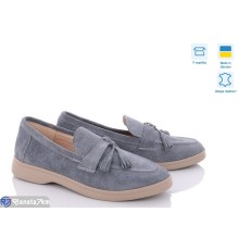 Туфлі жіночі на весну/осінь (6 пар р.36-40) сірий  "GARRA"