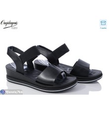 Босоніжки жіночі на літо (8 пар р.36-40) чорний  "Dageni"