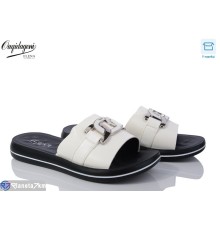 Шлепки жіночі на літо (8 пар р.36-41) білий  "Dageni"