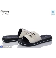 Шлепки жіночі на літо (8 пар р.36-41) бежевий  "Dageni"