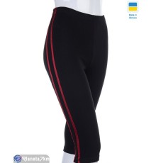 Бриджі жіночі на літо (2 шт. р.сетка One size) чорний  "VIOLA"