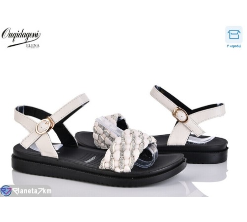 Босоніжки жіночі на літо (8 пар р.36-41) бежевий  "Dageni"