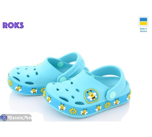 Кроки дитячі на літо (8 пар р.25-32) зелений "Roks" Кроки дитячі на літо (8 пар р.25-32) зелений "Roks"