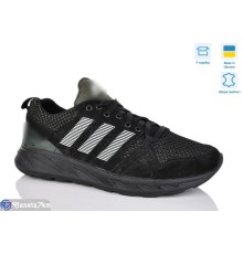 Кросівки чоловічі на весну/осінь (8 пар р.40-45) чорний  "DAMAR"