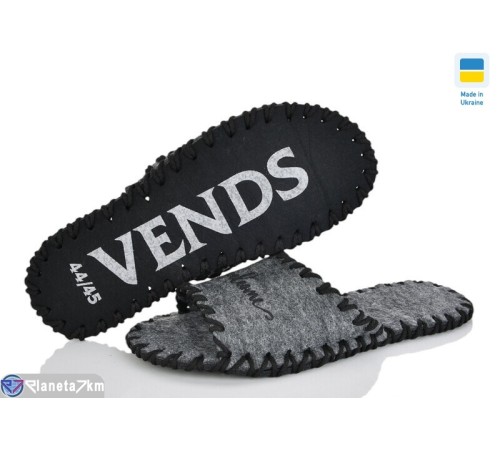 Тапки чоловічі на весну/осінь (9 пар р.40-45) сірий  "Activ"