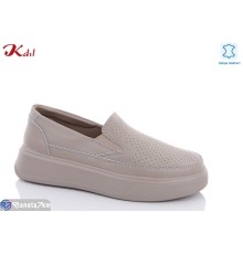 Туфлі жіночі на весну/осінь (8 пар р.36-41) коричневий  "Jiulai-Kadisalun"