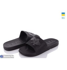 Шлепки чоловічі на літо (6 пар р.39-46) чорний  "Favora"