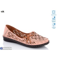 Туфлі жіночі на літо (8 пар р.36-40) рожевий  "KLAKSON"