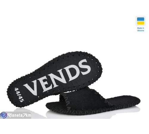 Тапки чоловічі на весну/осінь (9 пар р.40-45) чорний  "Activ"