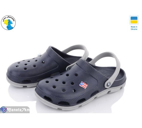 Кроки чоловічі на літо (8 пар р.41-46) синій  "Jose Amorales"