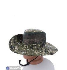 Капелюх чоловічий на літо (3 шт. р.сетка 56-58) зелений  "CAROLLA"